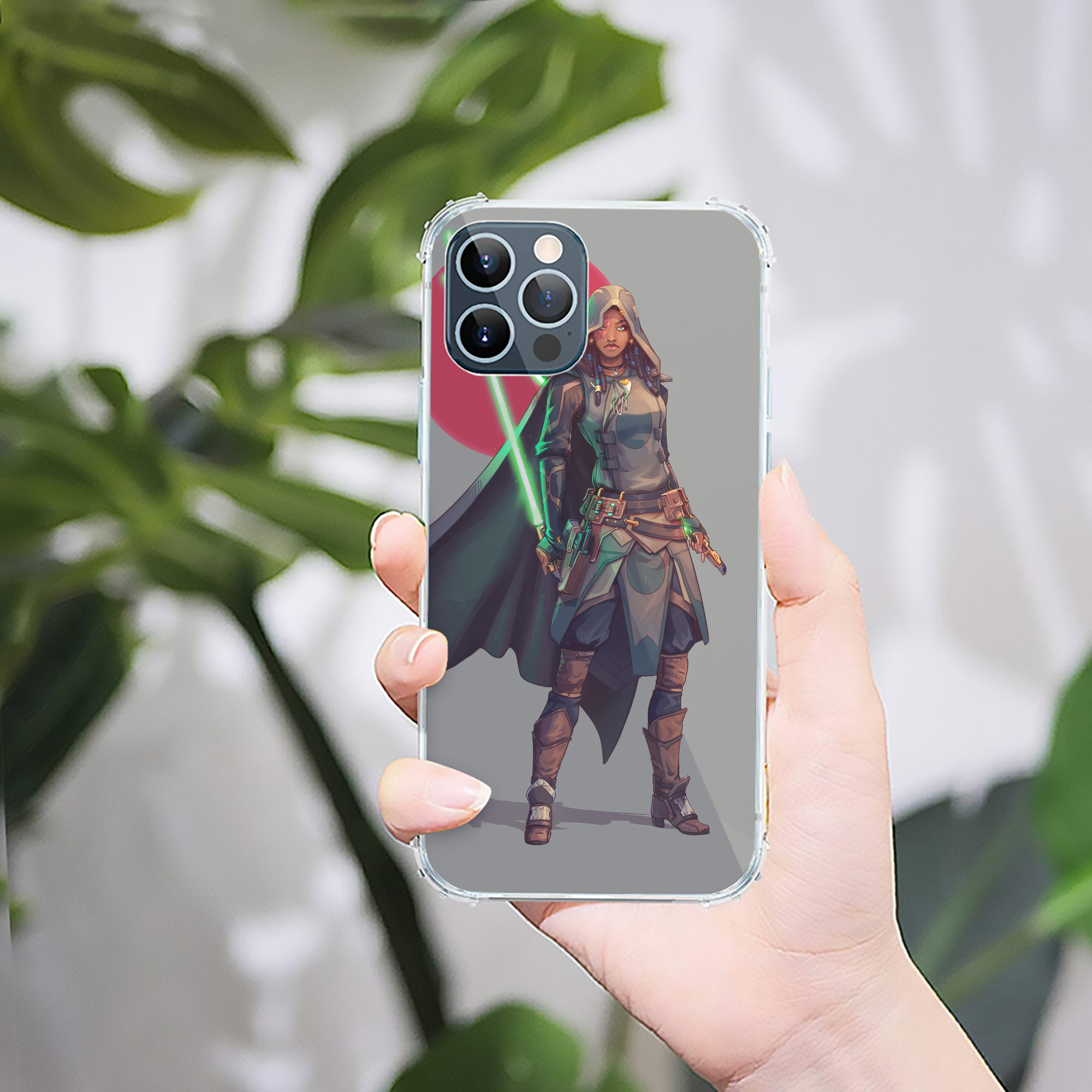 （画像用） スター・ウォーズ Star Wars 【iPhone 12シリーズ対応】透明スマホケース（クリアソフトケース）